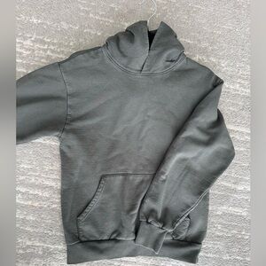 Aritzia Green Super Fleece Hoodie